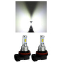2 x Bright SMD Car Front LED Foglight Headlight Bulbs Waterproof H8/H11-3570