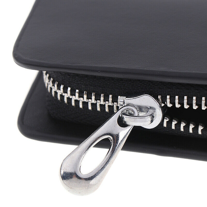 Realistic Leather Men's Car Key Bag Zipper Bag Storage Bag Car Key Bag WaJ Gw