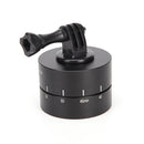 Go pro DSLR Time Lapse Stabilizer 360 Degrees Panning Rotating Tripod Adapter FT