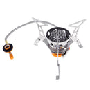 Ultralight Portable Outdoor Backpacking Camping Stove with Piezo Ignition for