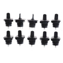 5 Pcs R13-402 Black ON-ON 3Pin 2Position Maintained SPDT Round Toggle Switch FT