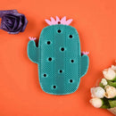 Creative Cactus Design Silicone Brush Massage Bath Brush Face & Body Scrubb