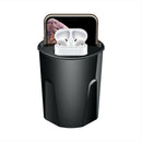X9A 10W Wireless 4 in 1 Car Charger Cup with Dual USB Output for IPhoneXS/X