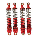 4pcs/Set 110mm Metal RC Car Front and Rear Shock Absorber for 1:10 Truck Car