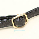 New Black Crocodile Pattern Shoulder Bag Women Lady Messenger Cross Body Handbag