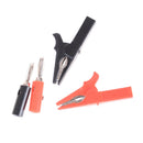 55MM Alligator clip + BANANA PLUG, test probe with 4mm Banana Plug Cable Clips Z