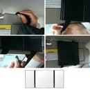 Car Vanity Mirror Folding Car Visor Mirror Adjustable Auto Makeup Mirror NS OPH