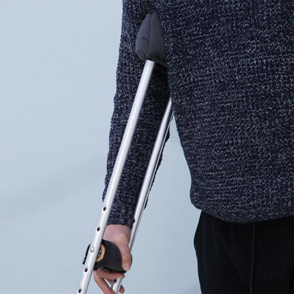 Crutch Pads Covers with Comfortable Arm and Hand Cushion for Underarm Crutch