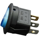 5 X 12V 16A LED Bipolar Rocker Switch ON / OFF SPST for Auto Moto Boat - Bl U2I7
