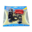 New 5 LED Bicycle Mountain Bike Lamp Set Lights Front Rear Bike Lights
