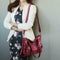 2017 Retro Style Large Women Handbags Ladies Shoulder Bags(Red)