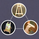 Mini Wood Easel A-Frame Artist Tabletop Drawing Stand Tripod Stand Display EasME
