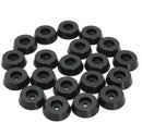 Rubber Table Chair Furniture Feet Leg Pads Floor Protector 18x15x5mm  JR