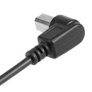 Elbow Connector USB-B/F to USB-B/M Charging Data Cable for Printer Scanner