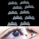 5Pairs Crown Eyelash Silicon Pad Perming Lash Silicon Patches Permanent Wave  3C