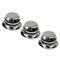 3Pcs Guitar Metal Top Hat Tone Tuning Knobs For Fender Gibson Electric Guit