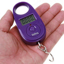 1X(WeiHeng Lcd Display 25Kg/5G Hook Hanging Luggage Fishing Pocket Scale Po