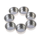 10PC Empty Tealight Candle Tins Molds Jars  Containers For DIY Candle Making Hn