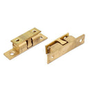 50mm Furniture Cabinet Door Brass Double Ball Roller Catch Latch 10 Pcs D7U8