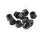 10x 17*10mm Round Cabinet Black Rubber Instrument Case Feet Foot Circular JR