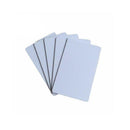 10pcs PVC PLASTIC BLANK WHITE CREDIT CARD 30 MIL With Loco I5W3 Magnetic_St O2Z7