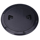 8 inch Marine Inspection Deck Hatch Cover -ABS Round Tight Screw out