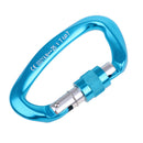 Lightweight 25KN Wiregate Hammock Carabiner Clips Made Of Aircraft Grade