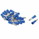 20x Blue Male Insulated Bullet Wire Connector Electrical Crimp Terminal 14-