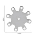 Stainless Steel Plate for DIY Carp Fishing Tackle Explosion Jig Hooks Set