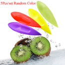 5pcs plastic fruit kiwi gadget kitchen utensil peeler cutter spoon slicer to FT