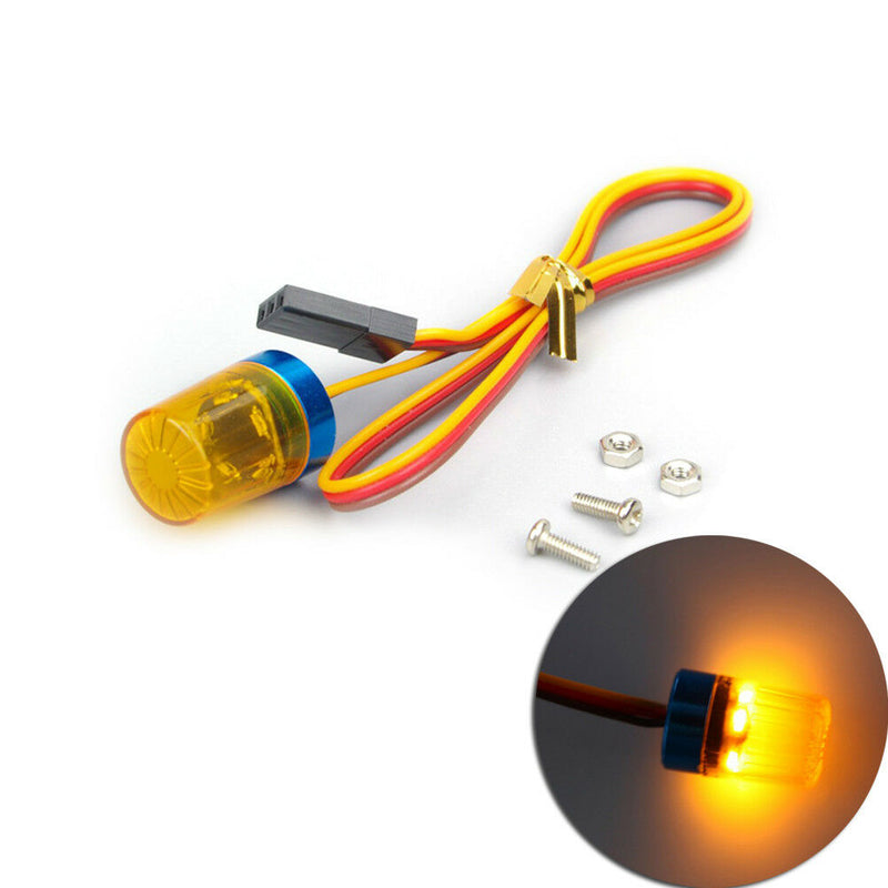 Ultra Bright RC Car LED light w/ strobing-blasting Flashing Rotating light JC&M
