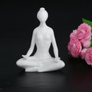 Modern Simple Creative Yoga Girl Decoration Ceramic Craft Ornament 5
