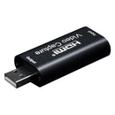 HDMI Video Capture Card USB 1080p HD Recorder mini for Video Live Streaming/Game