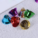 50 Mixed Color Christmas Jingle Bells Charms Pendants 16mm for Craft DIY â„–[