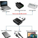 Pocket USB3.1(Type-C) Female to USB (Type-A) Male Connector Converter Adapter