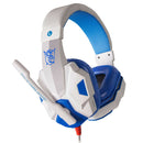 Gaming Headsets Luminous Headphones with Mic for PC[Blue]