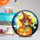 LED Lamp DIY Diamond Painting Partial Drills Special-shaped Halloween Decor