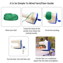 Household Hand Operated Wool Yarn Ball Winder Winding Twining Machine Threa X2K6
