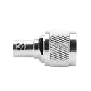 2pcs N Type Male To BNC Female RF Connector Adapter Test Converter 0--6GhzFT