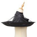 DIY Hair Cutting Cape Hairdressing Umbrella Cloak Salon Barber Black 60cm