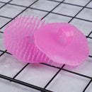 Scalp massage hair brush comb shampoo massager shower body wash care ~WO e~