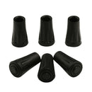 Extra Hiking Pole Replacement Tips - Pack of 6 - Fits All Standard Hiking,