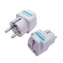 1 PcA UK To EU Europe Travel Charger Powerdapter Converter WalFN New