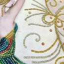 5D DIY Special-shaped Diamond Painting Beauty Cross Stitch Set Embroidery