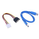 PCI-E USB3.0 cable mining dedicated mining 16X line length 60CM Highter Qu