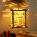 DIY Craft Luminous Lantern Rope Chinese Knot Pendant Hanging Welt