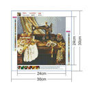 5D DIY Full Drill Diamond Painting Sewing Machine Embroidery Kits (HG478)