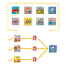 My Responsibility Chart, Magnetic Wooden Chore Chart Calendar Kids Schedule