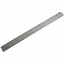 12 inch Double Sided Metal Steel Measuring Ruler Scale Office Supply H8A5