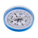 Blue Plastic Extra Large Round Directional Compass With 100mm Diameter